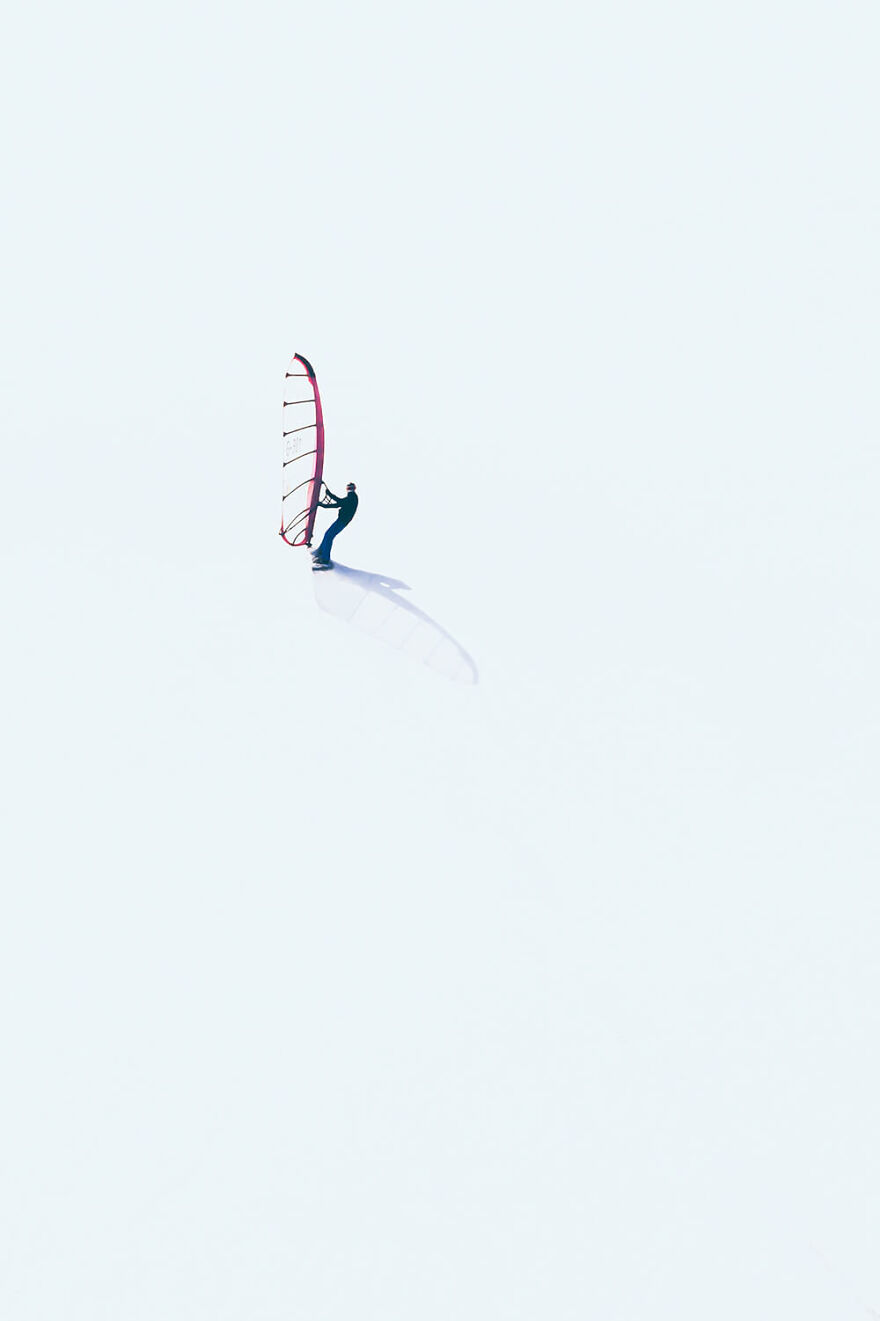 "Snow Surfing Like A Butterfly" By Omar Ghrayeb