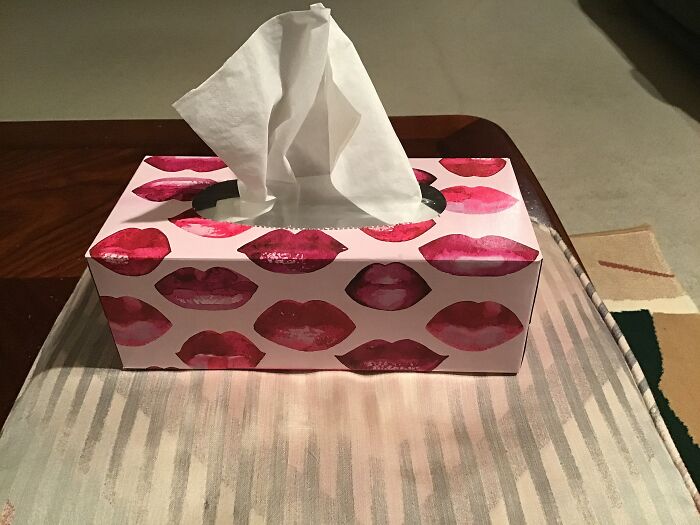 Unique tissue box