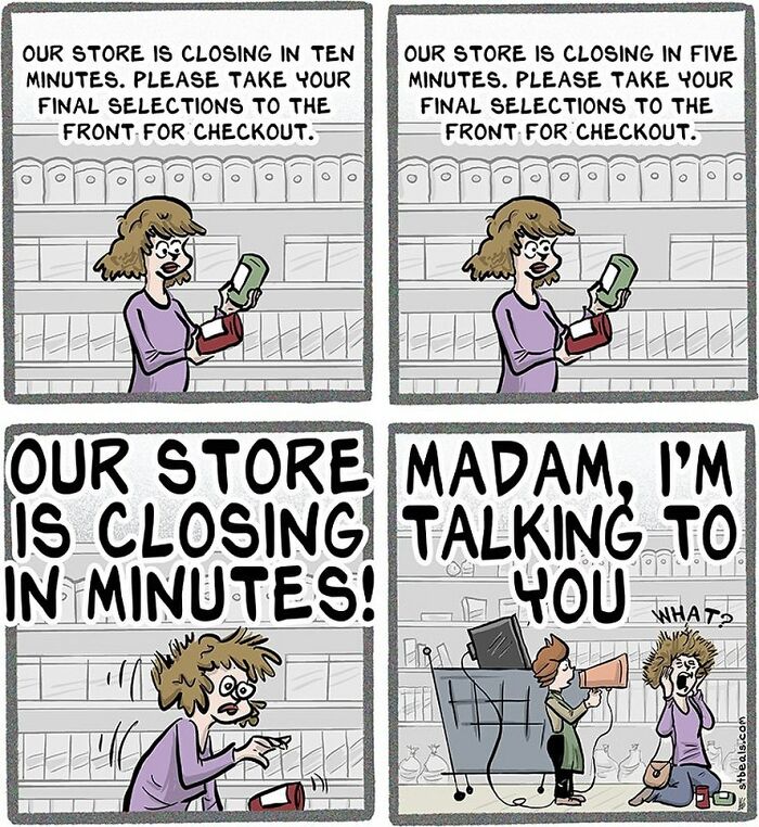 Artist Creates Humorous Comics That Retail Workers And Regular People Will Probably Relate To ( New Pics)