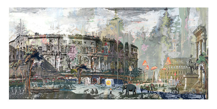 To Make The Paintings “Alive” I Cover Them With Glass Beads (17 Pics) To Make The Paintings “Alive” I Cover Them With Glass Beads (17 Pics)