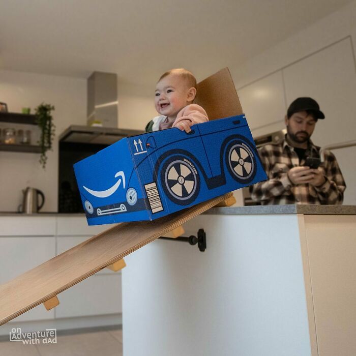 Cardboard Boxes Are The Best Toys For Kids!