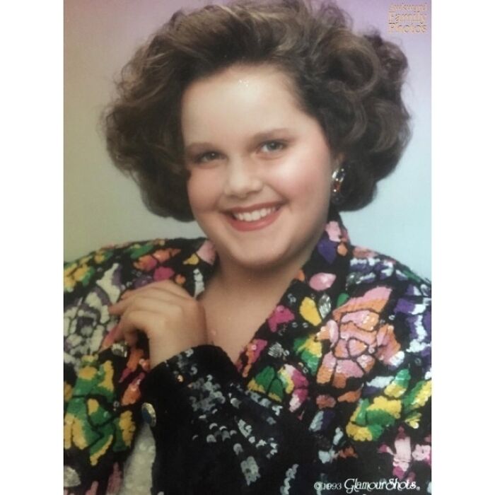 “My Dad Took Me To The Mall To Get Glamour Shots Done For My Tenth Birthday. I Was So Excited, This Was Everything To Me. I Turned Out To Look Like A 40-Something Real Estate Agent, And A Possible Delta Burke Twin. Designing Women, Here I Come.”⁠ ⁠