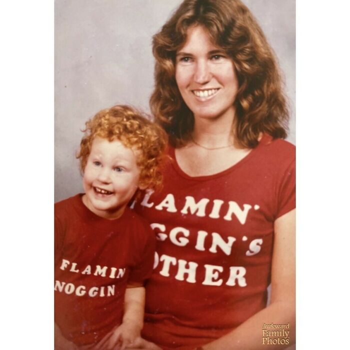 “My Mother Had These Shirts Made For A ‘Professional’ Photoshoot”⁠