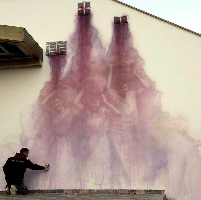 Arte en aerosol absolutamente increíble