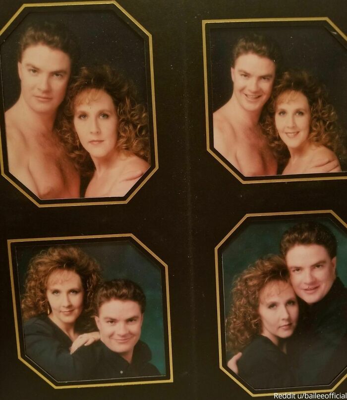 "My Parents Had The Best Glamour Shots Of 1993"⁠