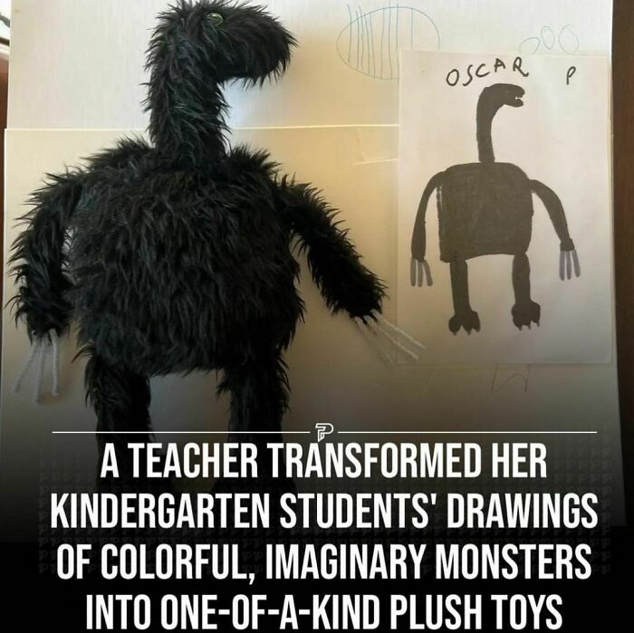 A Teacher At A School In Melbourne Australia Has Gained Fans Around The World After Making Stuffed Animals For Each Of Her 22 Students Based On Their Drawings Of Their Dream Monsters
