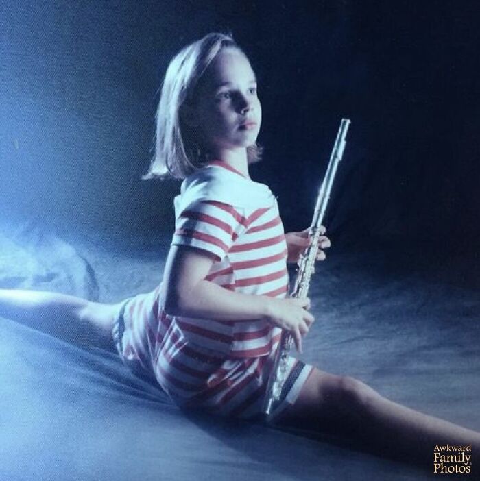 “I Distinctly Remember The Envy I Felt When The Family Photographer Suggested A Solo Series Of My Sister Doing The Splits And Playing The Flute, Neither Of Which I Could Do. I Did Have A Matching American Flag Sailor Outfit, However.”