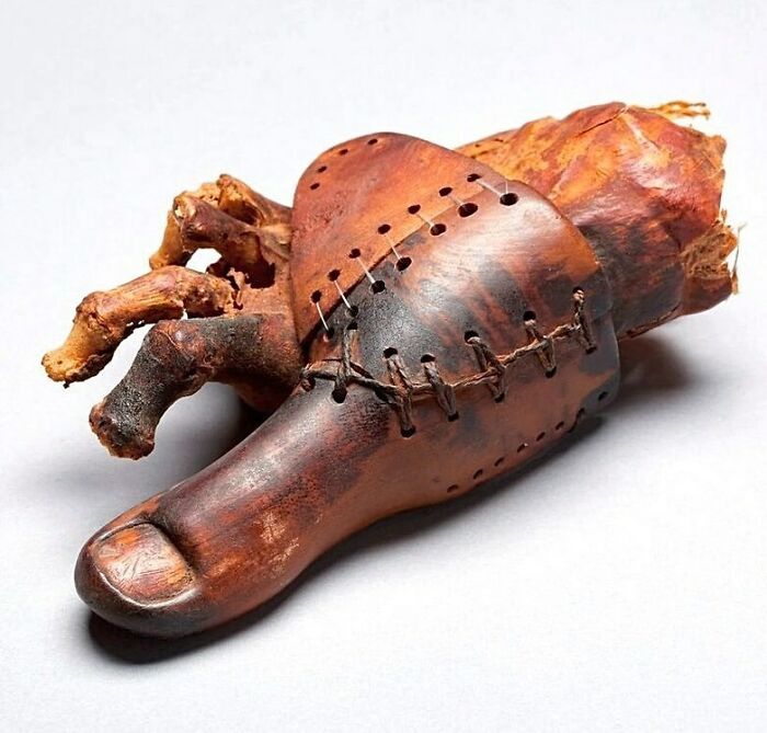 Los investigadores creen que se trata de una de las prótesis más antiguas