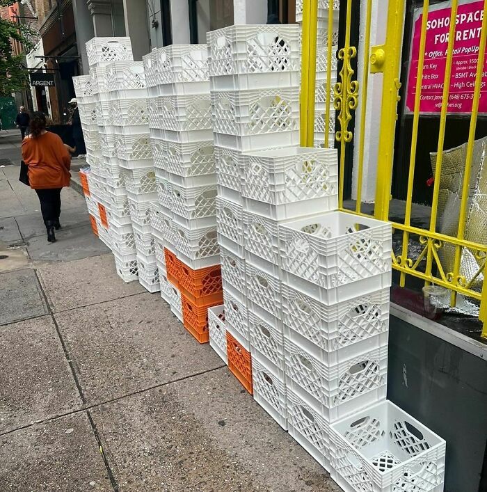 If I Stooped These Milk Crates, _____ Is What I’d Do With Them. Go. 89 Crosby! 