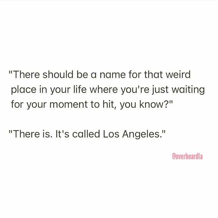 Brentwood Country Mart. 😅⛅️ Overheard By Anonymous 📥