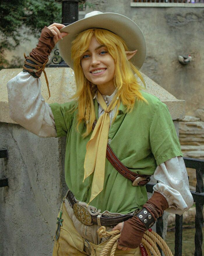 Link From The Legend Of Zelda As A Cowboy