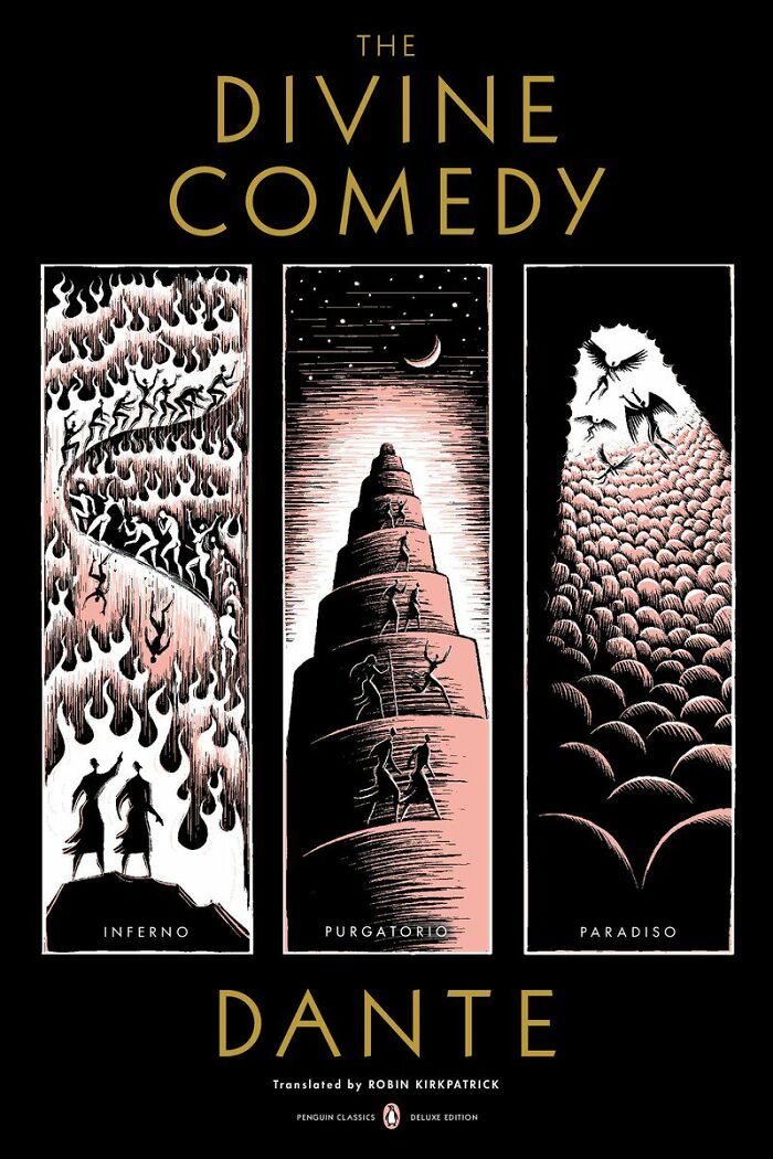 The Divine Comedy: Inferno, Purgatorio, Paradiso book cover 