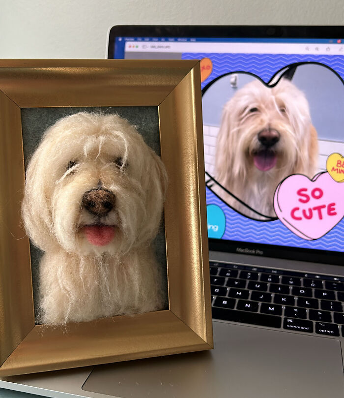 Artist Warms The Hearts Of Tutors With Felt Dolls Of Their Pets