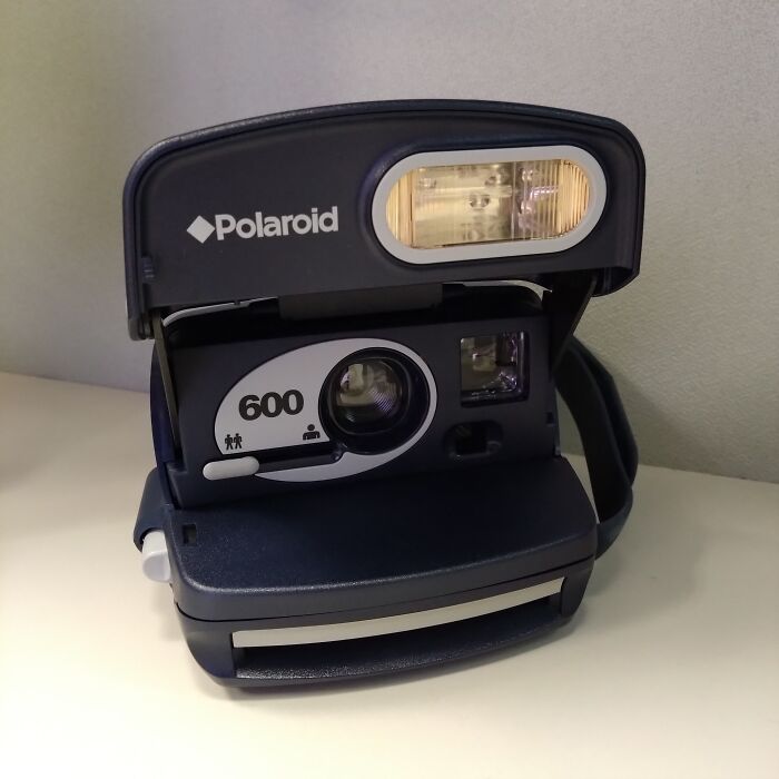 A Vintage Polaroid Instant Camera