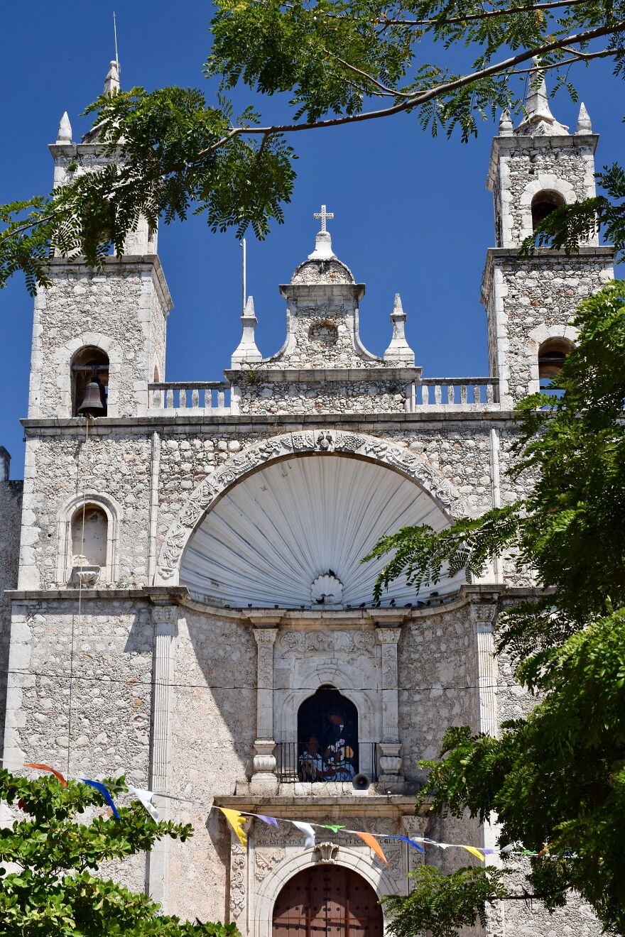 Iglesia De San Cristobal In Merida, Mexico