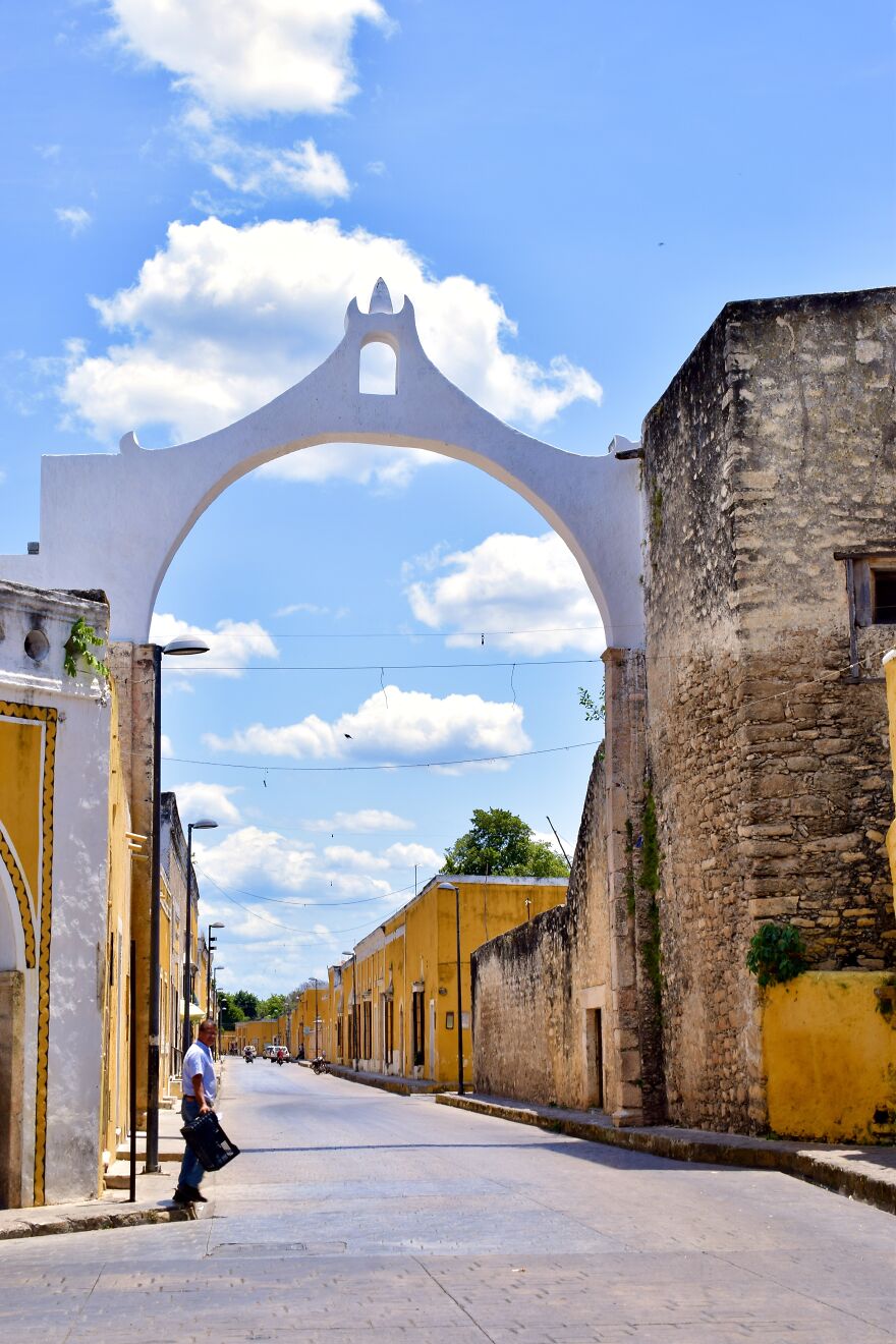 The Arch In Izamal, Yucatan, Mexico