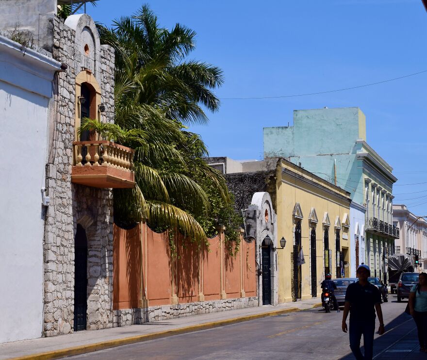 Old Buildings In Merida, Mexico