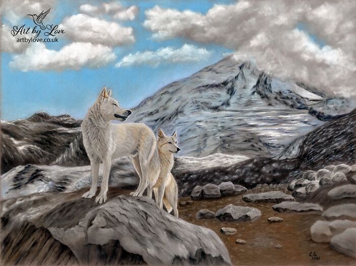 I Specialize In Pet Art, And Here Are 5 Of My Drawings Of Dogs