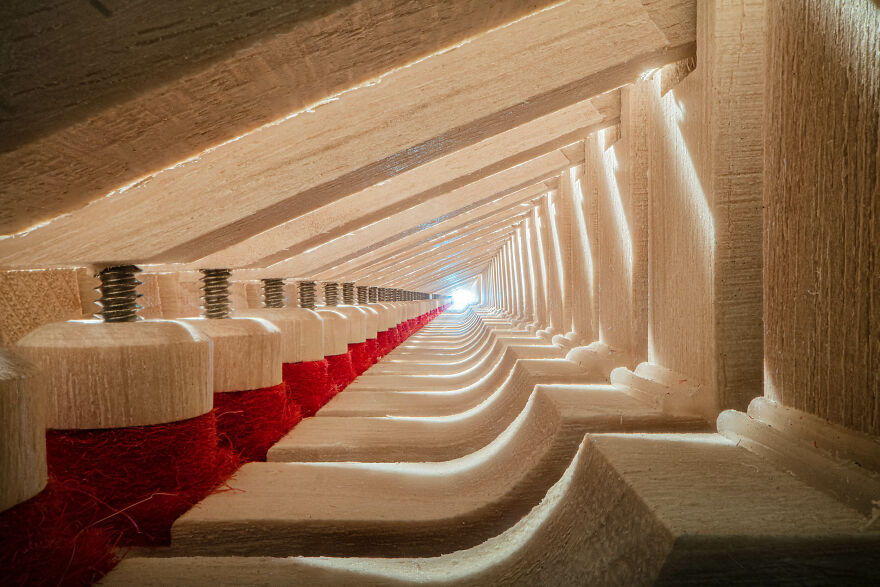 The Inner Workings Of A Fazioli Grand Piano, Crafted From More Than 11,000 Parts