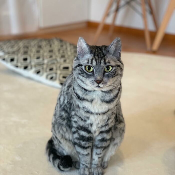 Hard To Believe These Animals Are Not Real But Made Of Wool (New Pics)