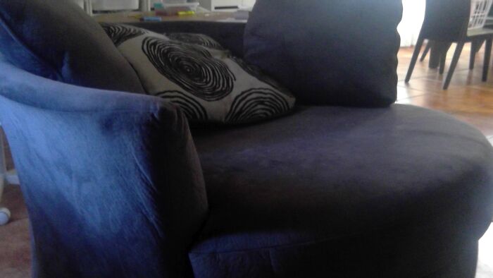 My Couch. (Not The Best But It Spins!)