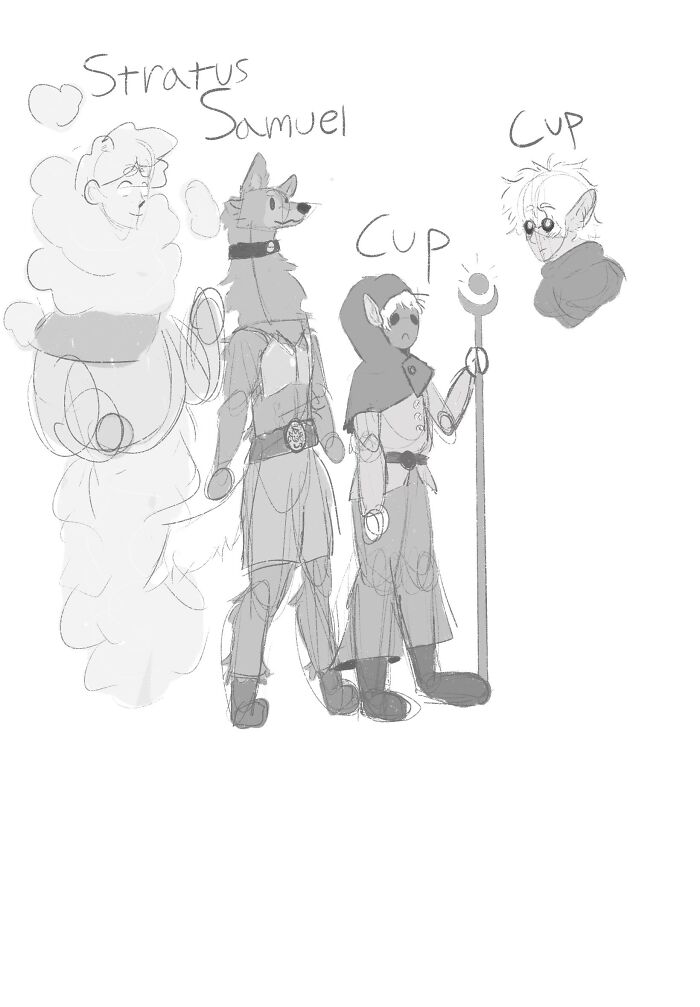 Definitely Not What I Usually Draw Lol. I Was Designing A World And Thought It'd Be Fun To Draw Some Of The Species