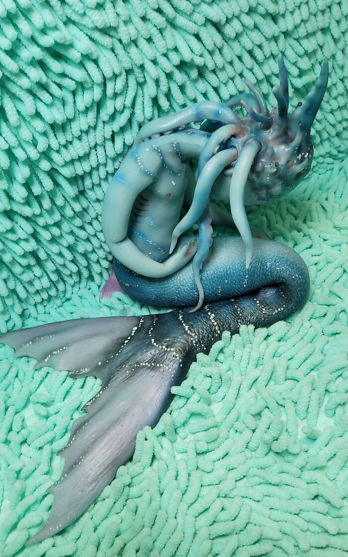 I Made These Unique Mermaid Dolls (9 Pics)