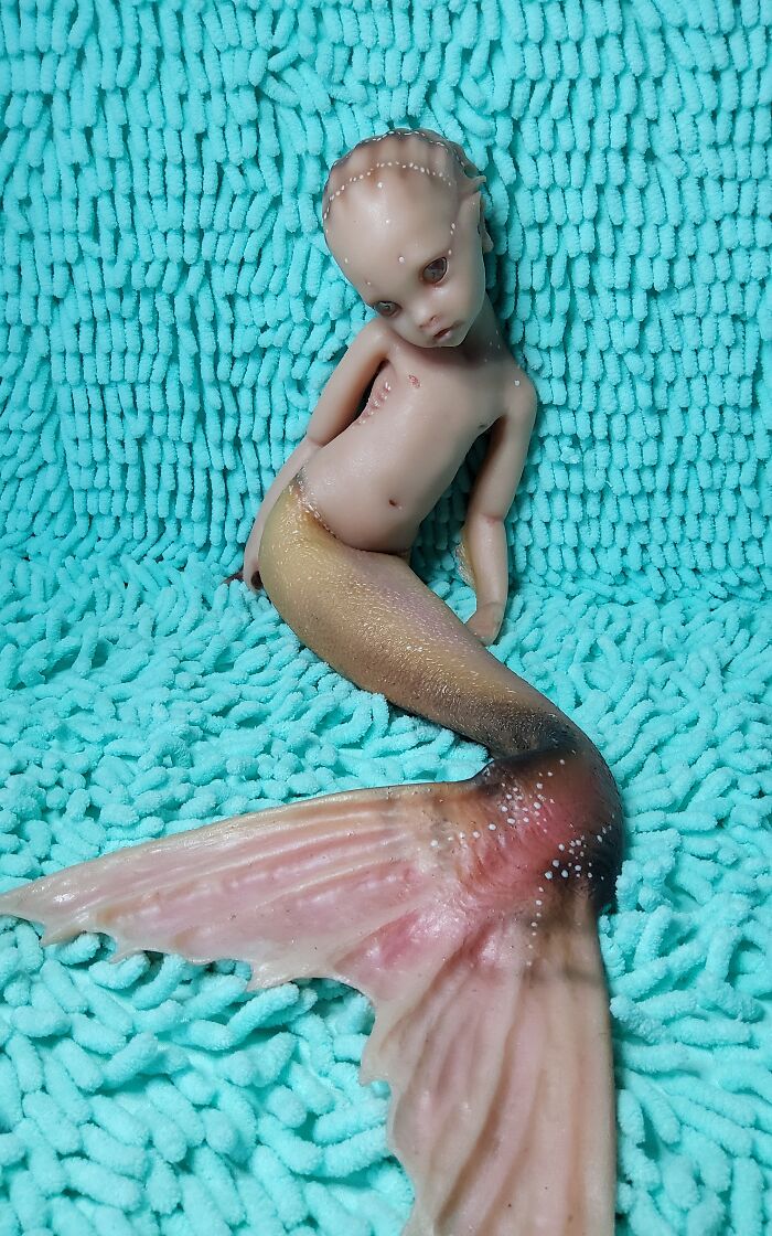 I Made These Unique Mermaid Dolls (9 Pics)