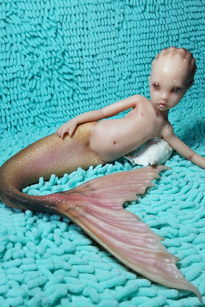 I Made These Unique Mermaid Dolls (9 Pics)