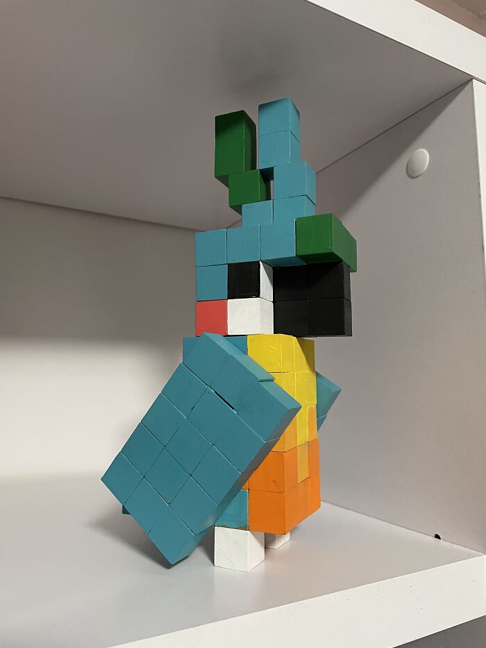I Made This Minecraft Parrot
