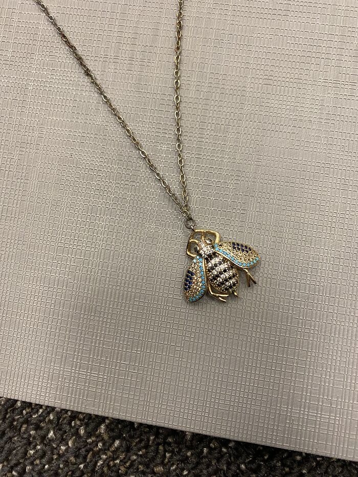 Bee Necklace! I Usually Wear It When I'm In A Show, Especially On Opening Night. I Love It