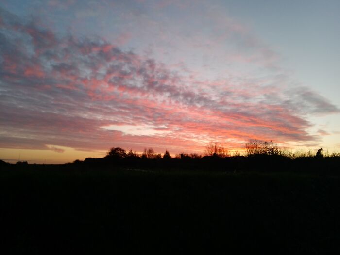 Sunset In Kent, UK