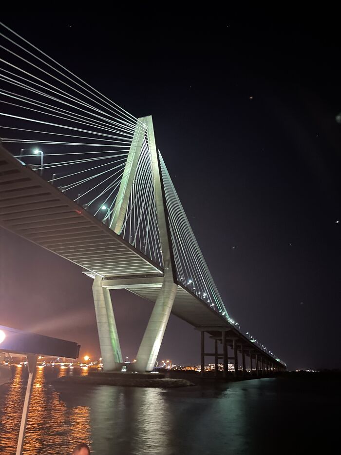 Arthur Ravenel Jr. (Cooper River) Bridge In Charleston, Sc
