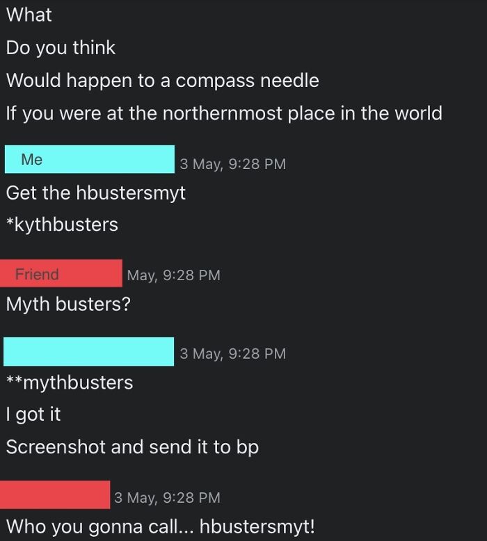 I Had This Conversation With My Online Friend Last Year