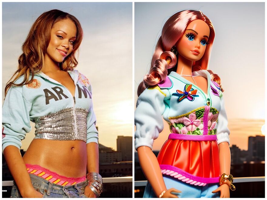 A Stylish Doll Straight From The 2000s – Rihanna