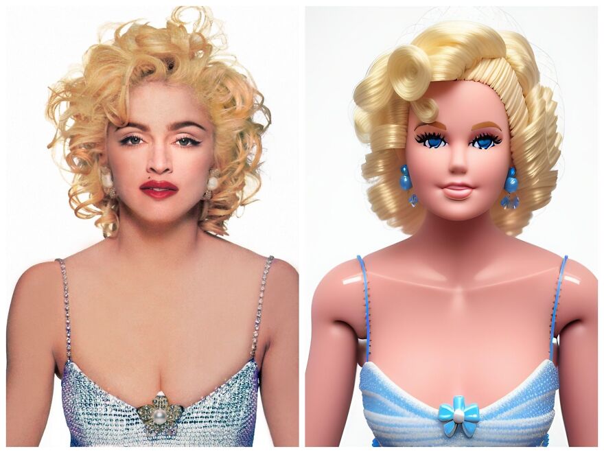 Doll Madonna, The Queen Of Pop, Looks As Stunning As Ever