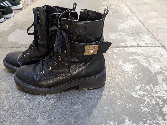 These Guess Boots Match Everything(Save For Denim), And Are So Comfy!