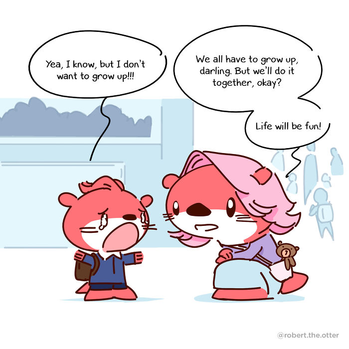 Through My Comic “Mother Days,” I Wanted To Illustrate The Challenges And Triumphs Of Motherhood Through My Comic “Mother Days,” I Wanted To Illustrate The Challenges And Triumphs Of Motherhood