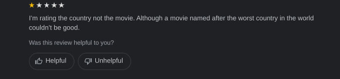 Rating Of The Movie 'Australia'