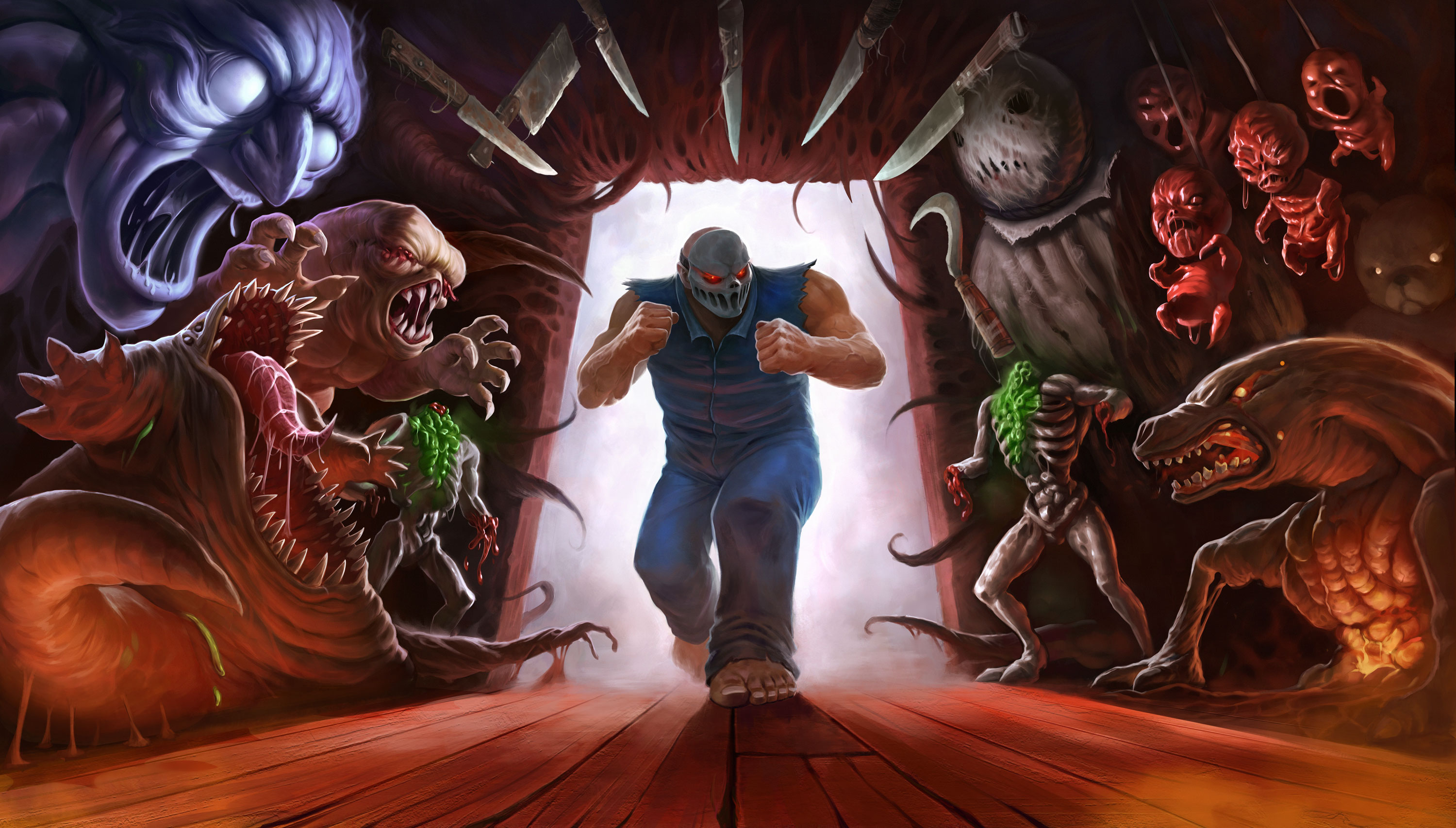 I Made A Fanart And Hired A Composer To Do A Fanart Video For The Splatterhouse Game.