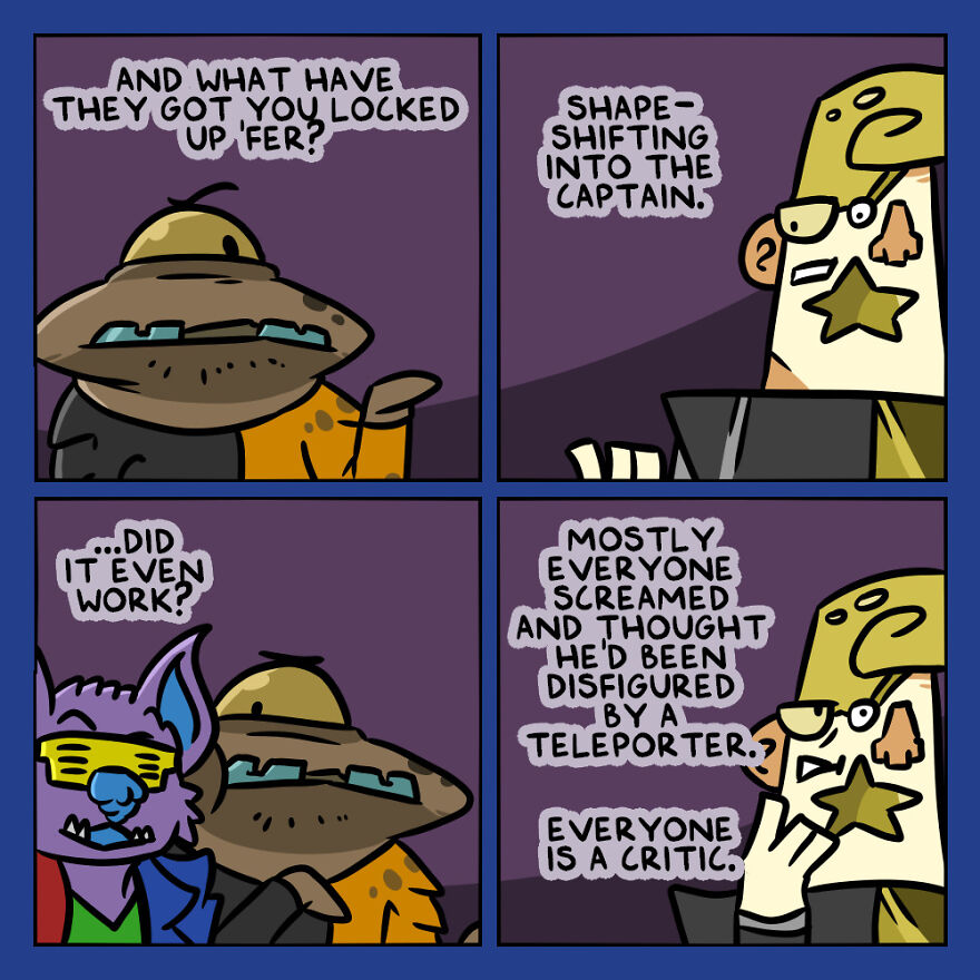 I Made A Webcomic Series About Humans And Aliens Working Together & It Became One Of The Most Popular Sci-Fi Series On Webtoon