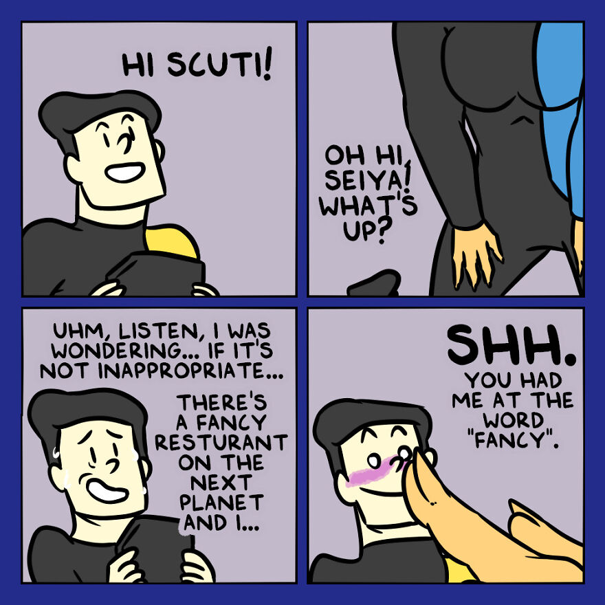 I Made A Webcomic Series About Humans And Aliens Working Together & It Became One Of The Most Popular Sci-Fi Series On Webtoon