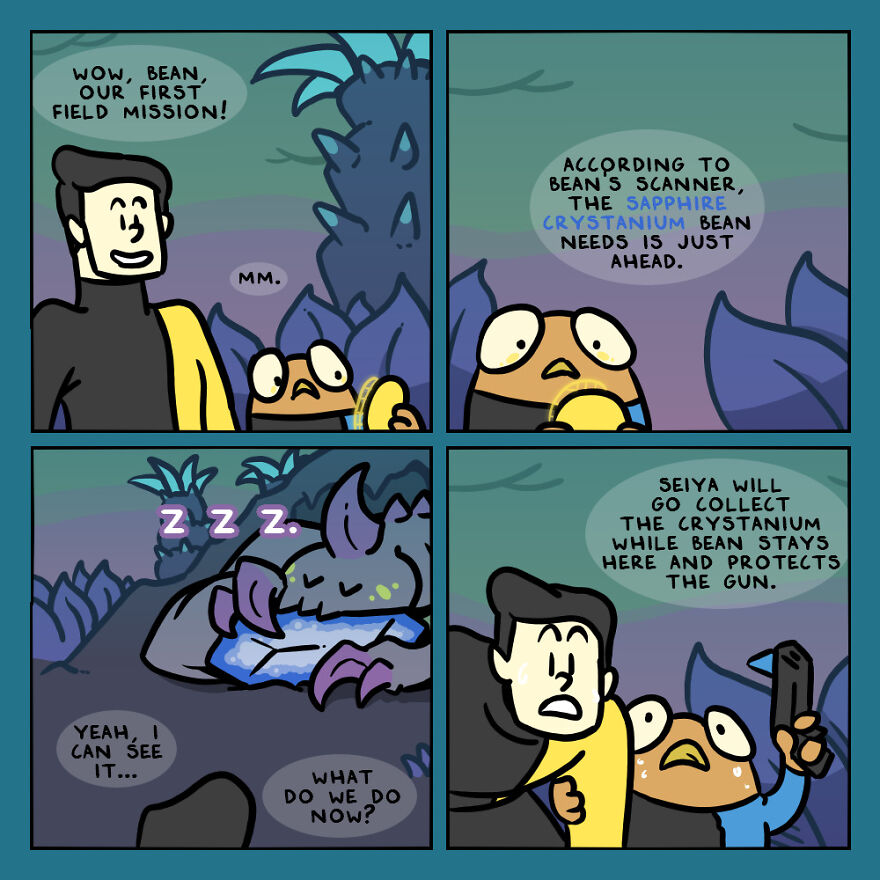 I Made A Webcomic Series About Humans And Aliens Working Together & It Became One Of The Most Popular Sci-Fi Series On Webtoon