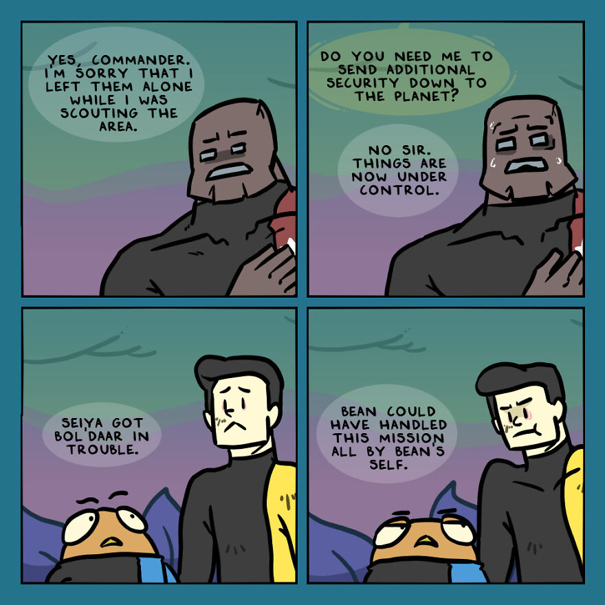 I Made A Webcomic Series About Humans And Aliens Working Together & It Became One Of The Most Popular Sci-Fi Series On Webtoon