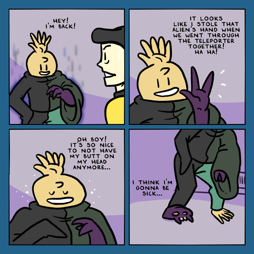 I Made A Webcomic Series About Humans And Aliens Working Together & It Became One Of The Most Popular Sci-Fi Series On Webtoon