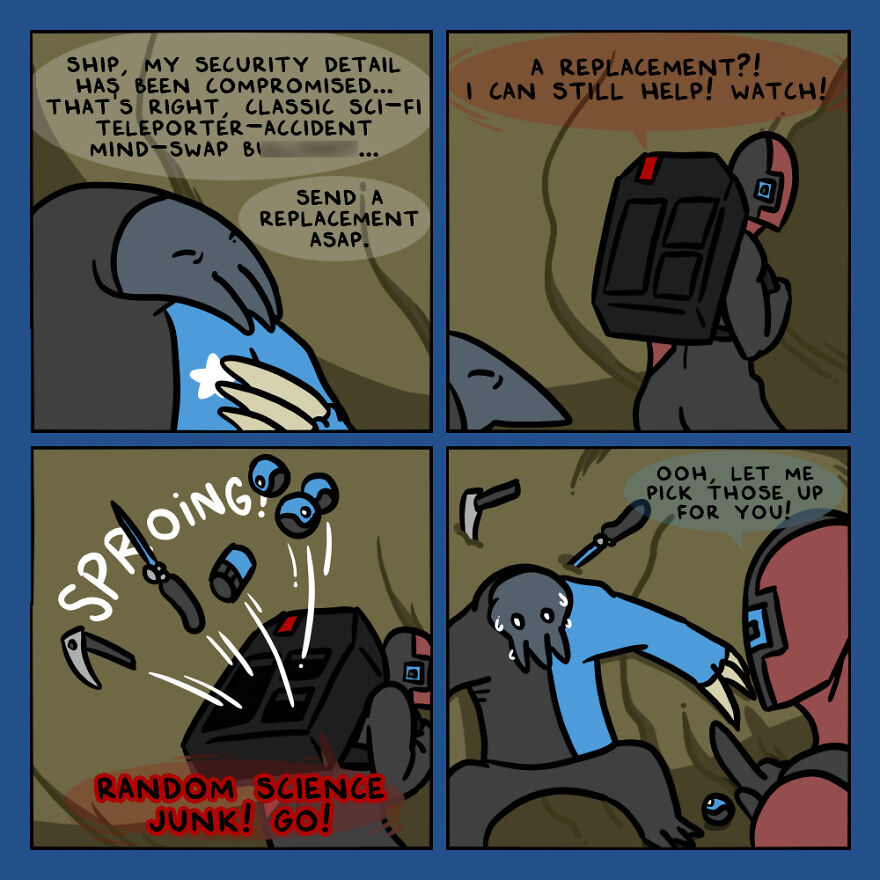 I Made A Webcomic Series About Humans And Aliens Working Together & It Became One Of The Most Popular Sci-Fi Series On Webtoon