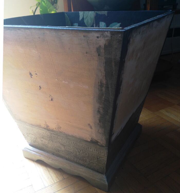 I Upcycled An Old Storage Box With Asian-Themed Art Paper I Upcycled An Old Storage Box With Asian-Themed Art Paper