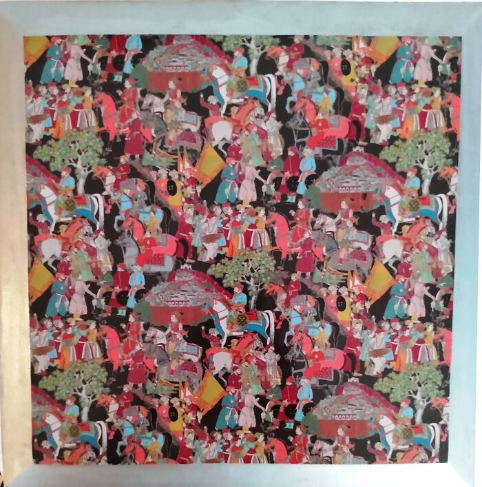 I Upcycled An Old Storage Box With Asian-Themed Art Paper I Upcycled An Old Storage Box With Asian-Themed Art Paper