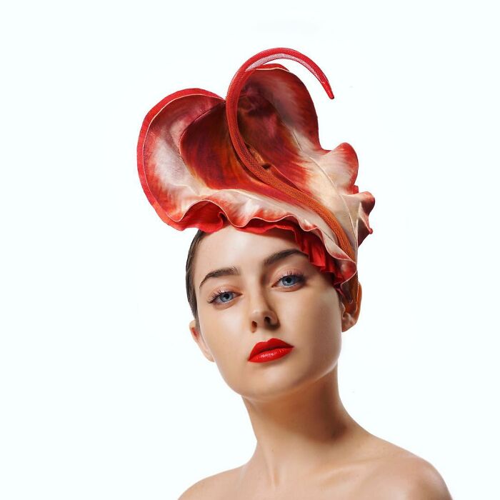 This Millinery Designer Creates The Craziest Head Pieces And Hats That I've Ever Seen