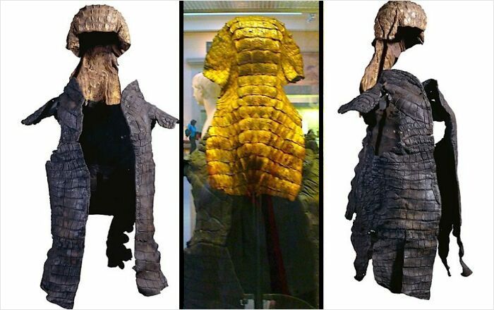Ancient Roman-Egyptian Crocodile Armor